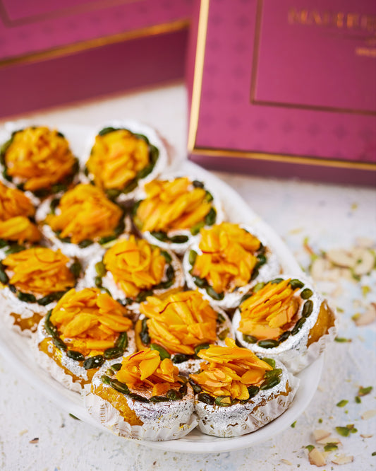 Kaju Kesar Baati